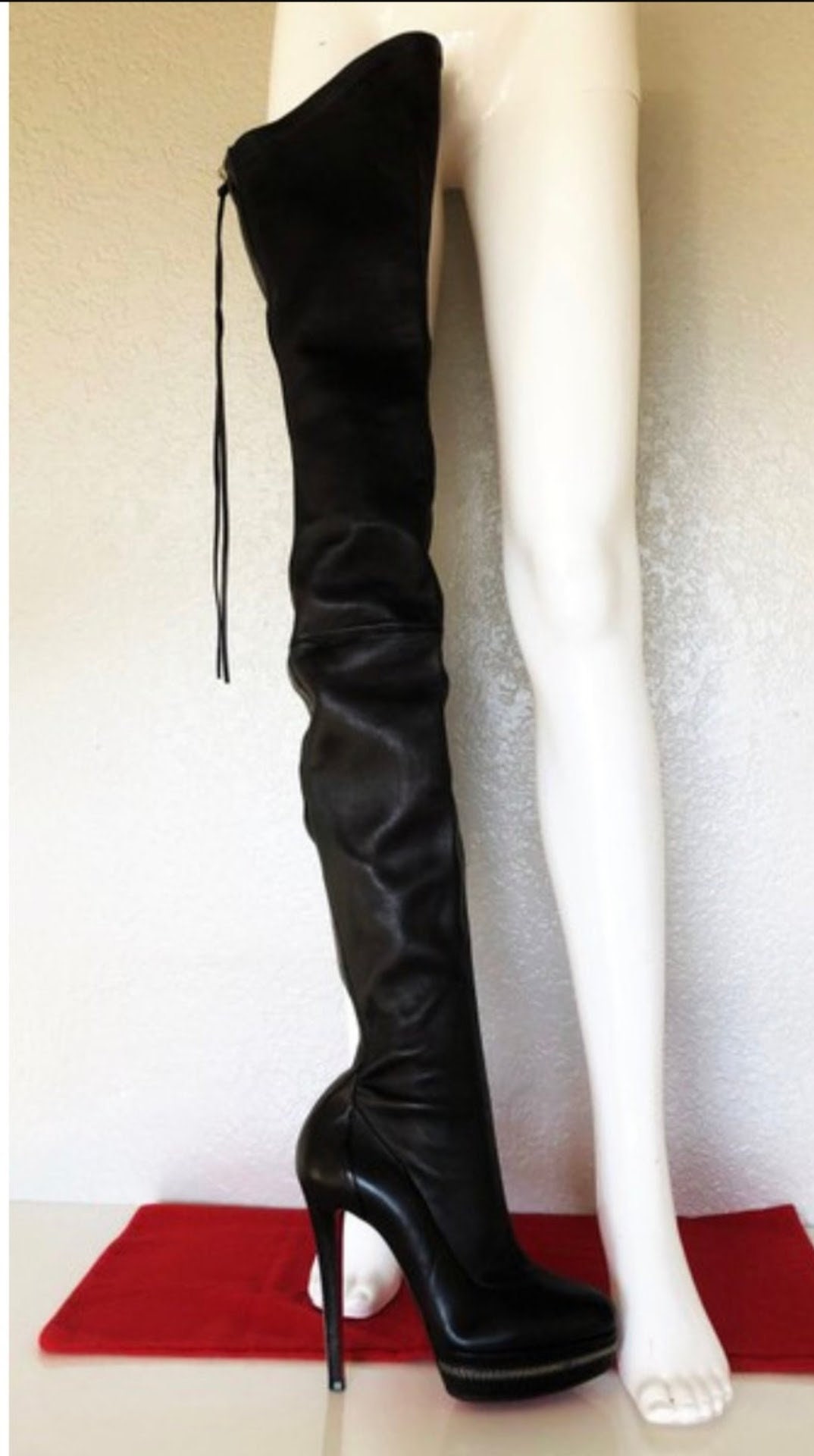 Christian Louboutin thigh high boots | Etsy