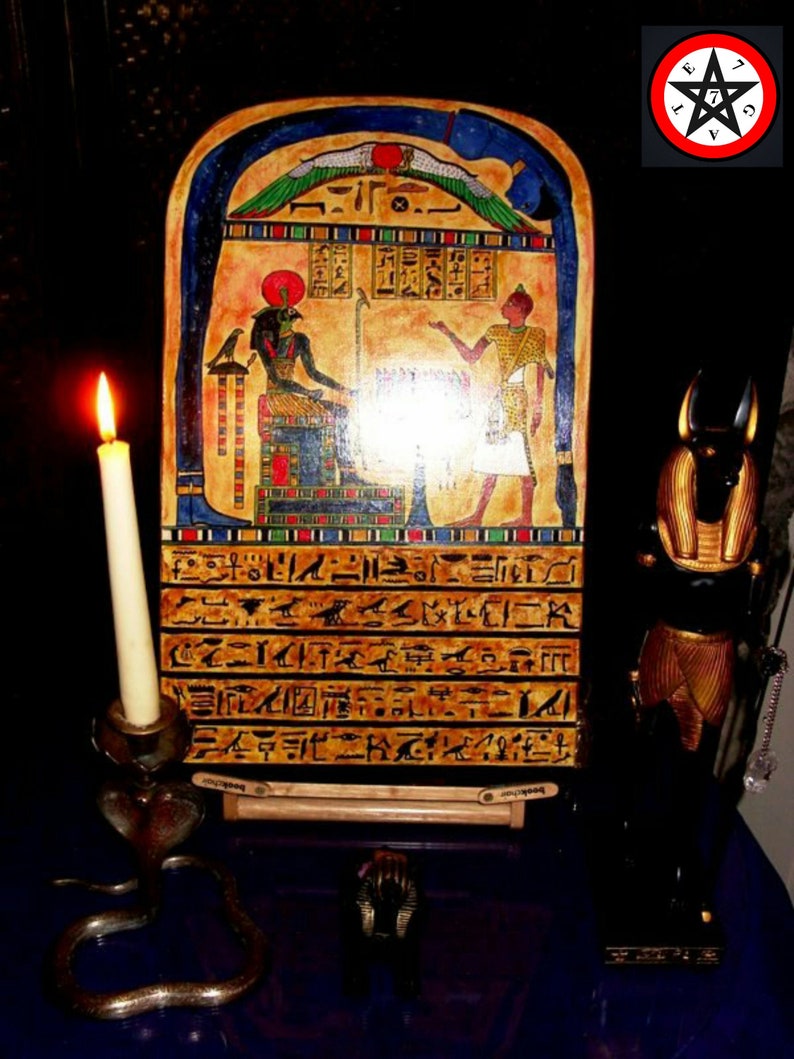 Stele of Revealing Hand Painted. FREE SHIPPING. Etsy