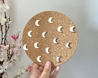 Mini Moon Enamel Pin