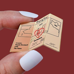 WandaVision Deed Enamel Pin | Scarlet Witch, Wanda, Fantasy Pin / Fan Art Lapel Pin