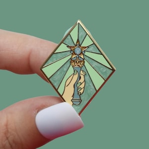 Pin de esmalte Scout Neptune | Senshi, Magical Girl, Moon/Scout Fantasy Pin / Pin de lapela Fan Art