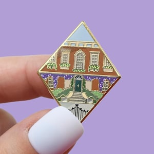 Regency Romance Enamel Pin: Daphne, Simon, Colin, Penelope Fan Art