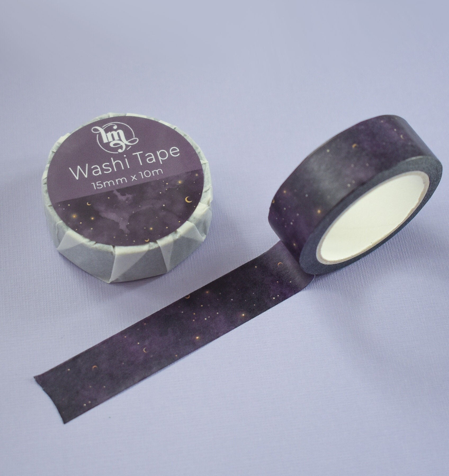 Blue Moon Washi Tape Moon Phase Washi Tape Celestial Washi Tape