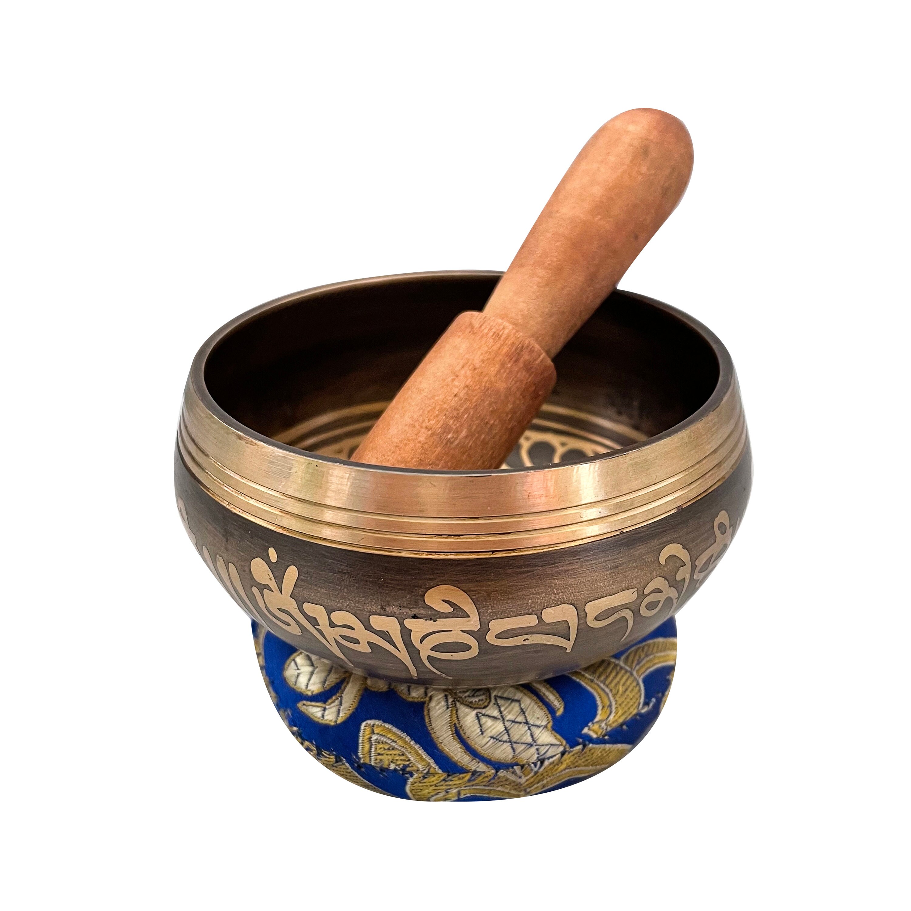 Bol Chantant Mantra avec Symbole Les Yeux de Bouddha