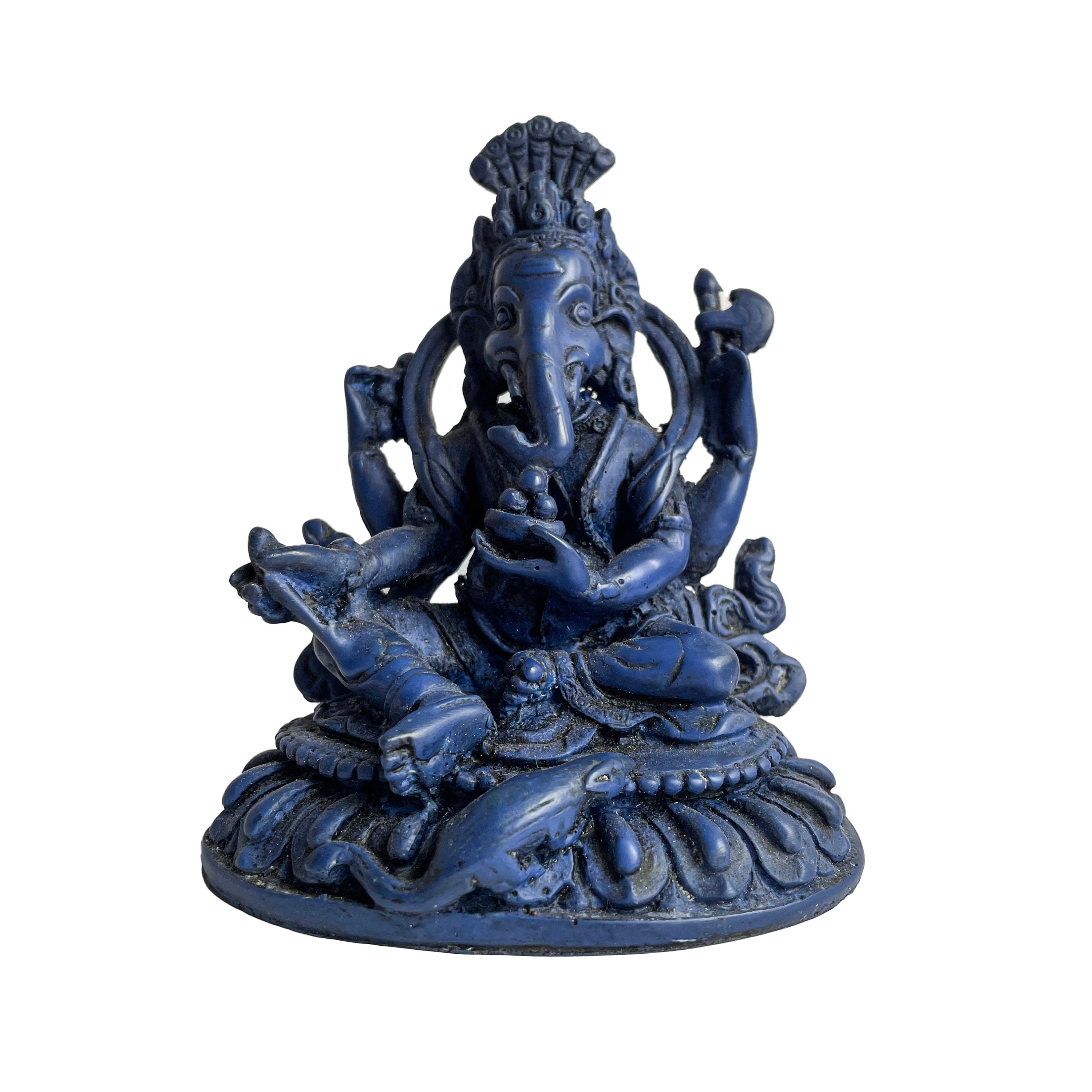 Ganesh Bleu Népal 12cm