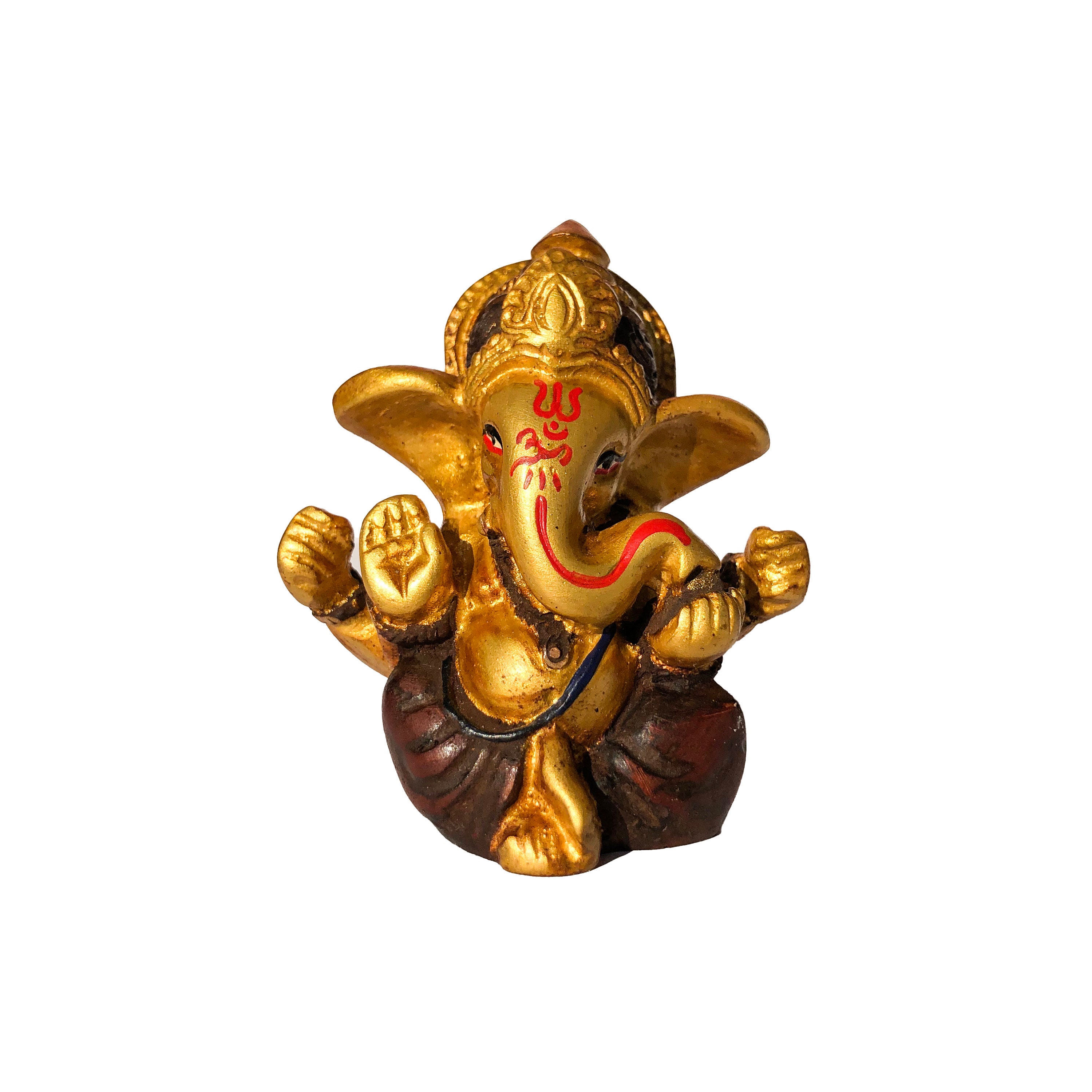 Ganesh Doré 7cm