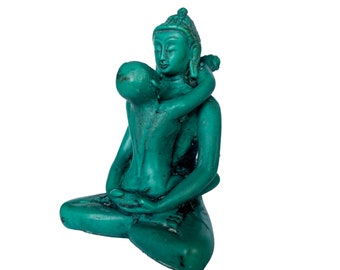 Buddha Shakti Samantabhadra vert 8.5cm- Yab-Yum