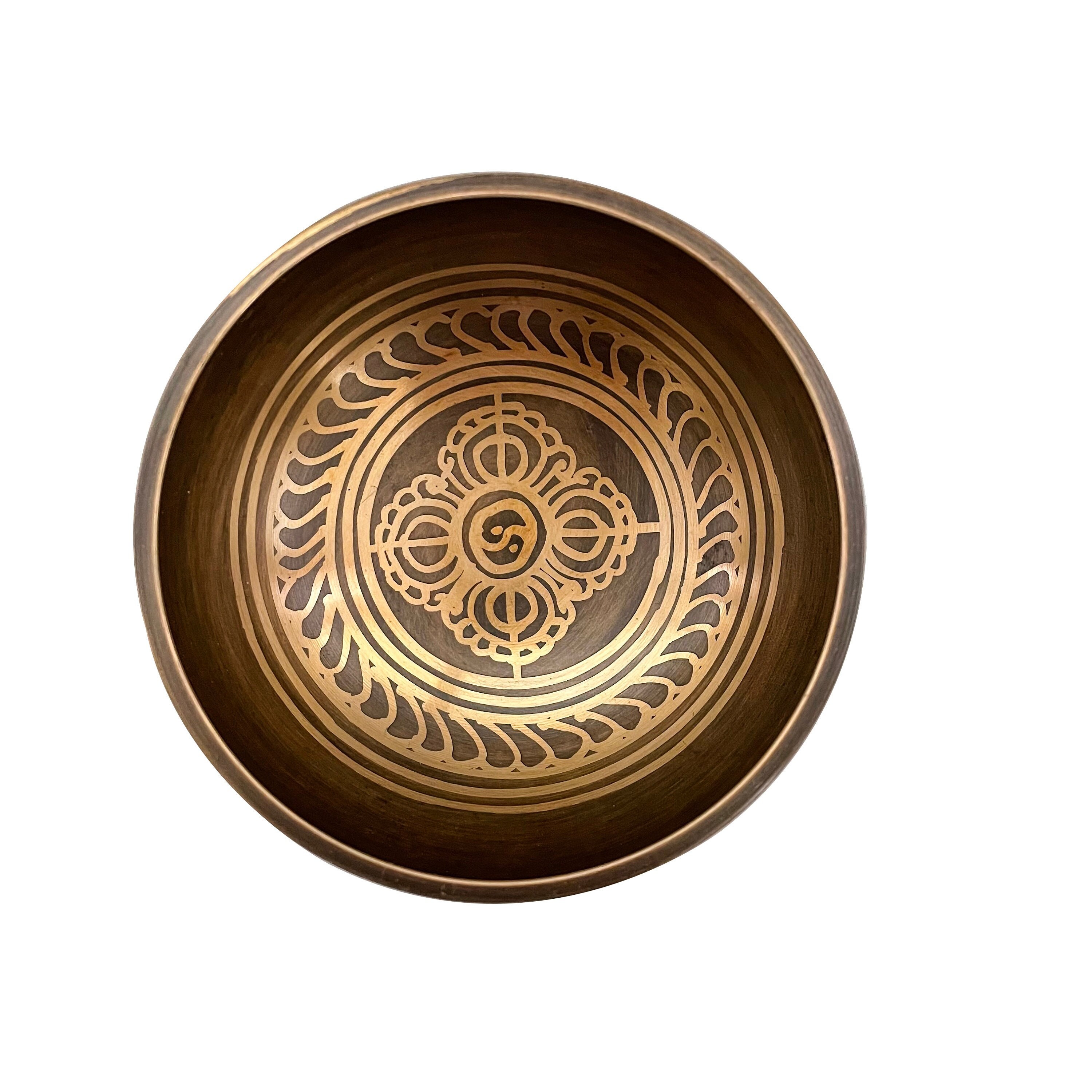 Bol Chantant Mantra avec Symbole Double Dorje