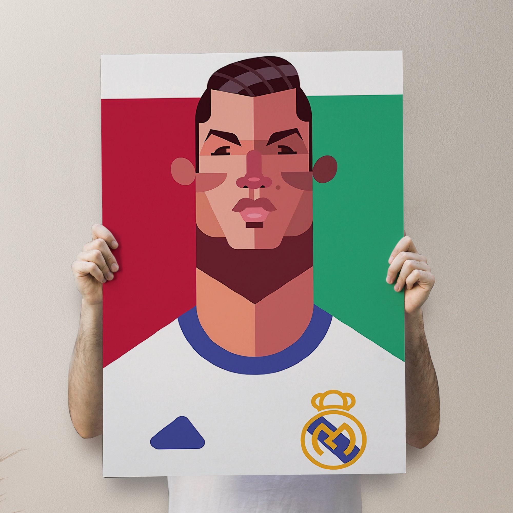 Cartoon Ronaldo - Etsy Cartoon Ronaldo - Etsy