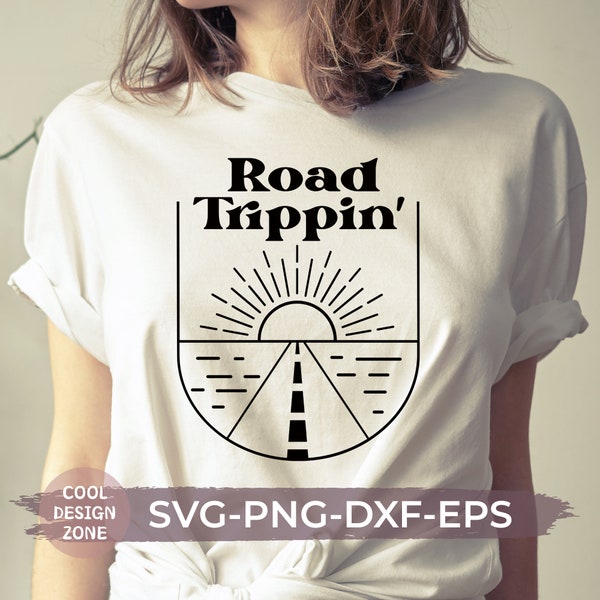 Road Trippin Svg, Road Trip Svg, Road Trip Png, Dxf, Eps, Load Trip Crew SVG, Tshirt Sublimation Design, Clipart, Digital Download