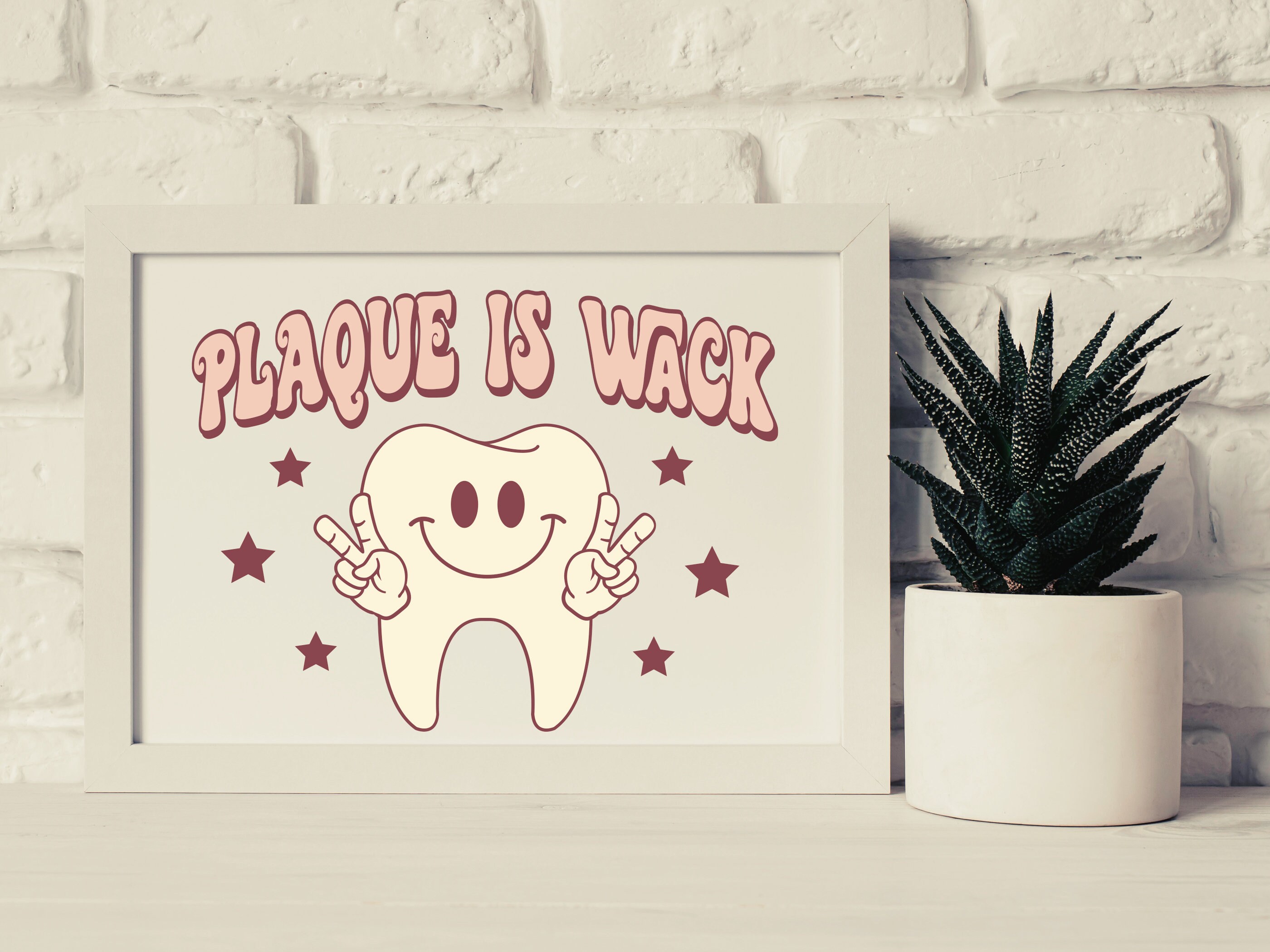 Plaque is Wack Svg Cute Dentist Dental Assistant Shirt Etsy Australia