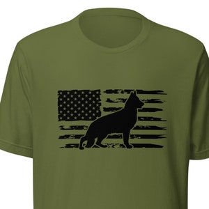German Shepherd American Flag shirt, German Shepherd shirt, German shepherd gifts, German shepherd owner, Unisex shirt