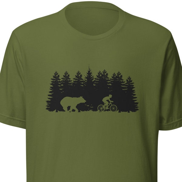 Funny mountain bike shirt, gift for cyclist, mountain biking gifts, bicycle shirt, nature lover shirt, unisex shirt