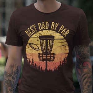 Best Dad by Par shirt disc golf shirt disc golf dad Father&#39;s day gift frisbee golf