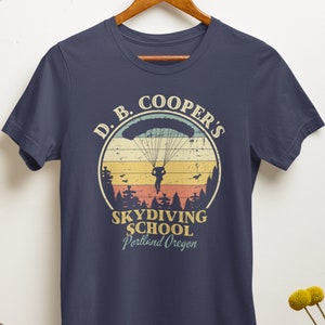 DB Cooper Skydiving School shirt DB cooper t-shirt Unisex shirt