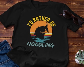 Catfishing shirt, Noodling catfish, I'd Rather Be Noodling,