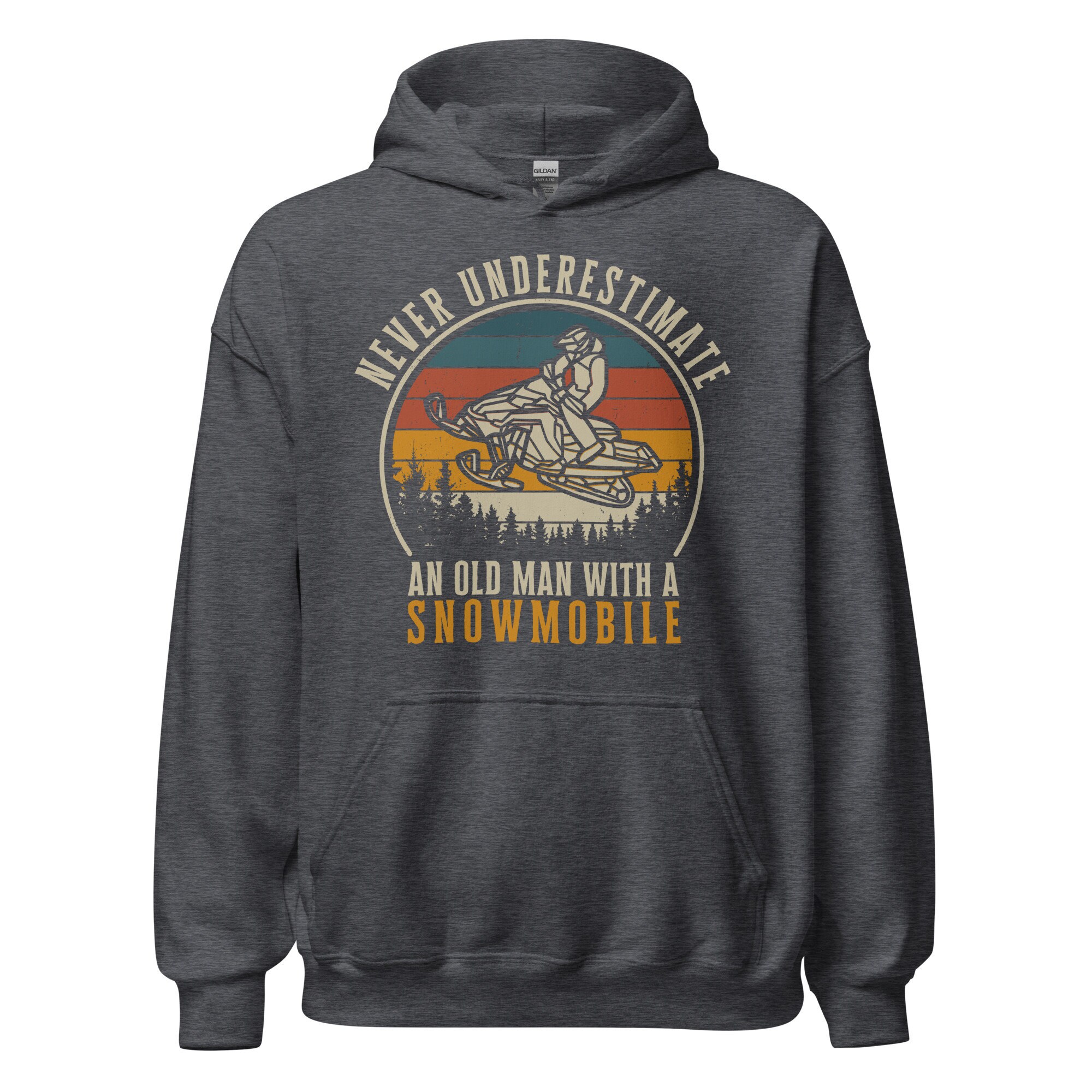 Vintage Snow Jet Snowmobile Gildan Heavy Blend Adult Hoodie Vintage Snow Jet Snowmobile Gildan Heavy Blend Adult Hoodie