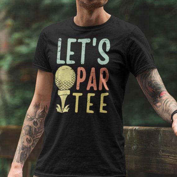 Golf T Shirt Golfer Gifts for Men Lets 
