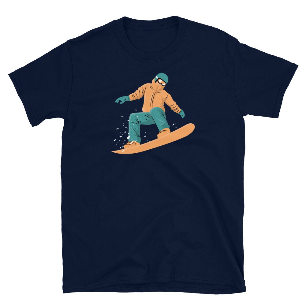 Snowboarding TShirt mens snowboarding shirts snowboarding Etsy
