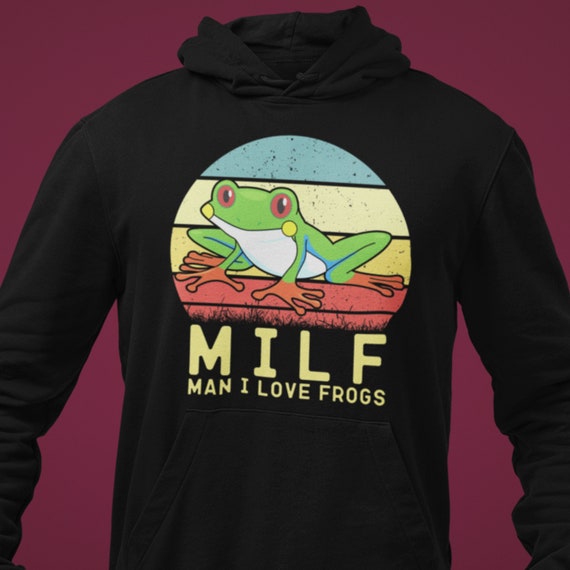 man i love frogs sweatshirt