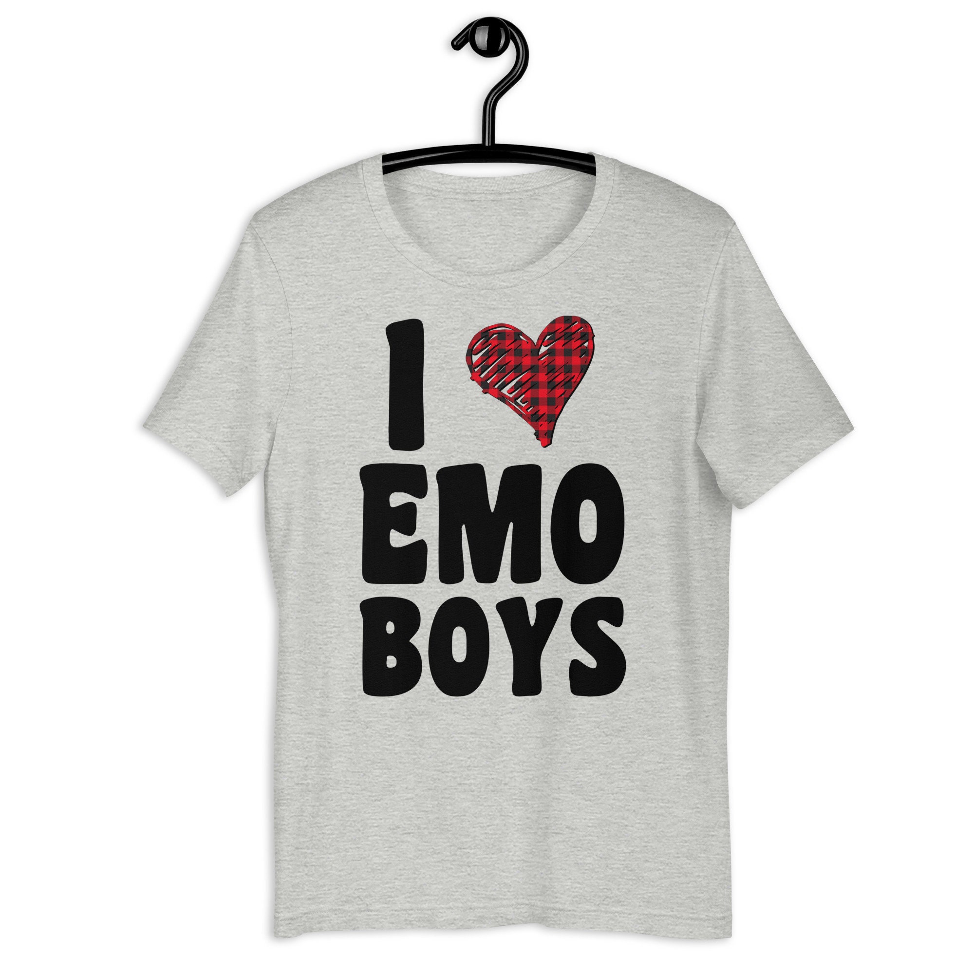 I Love Emo Boys Shirt Emo Clothing Emo Gifts T Shirt for 