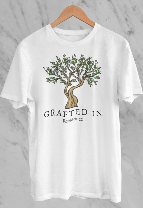 Veredelt im Olivenbaum-Shirt - christlicher Glaube-T-Stck - Rmer 11 -  Etsy Schweiz