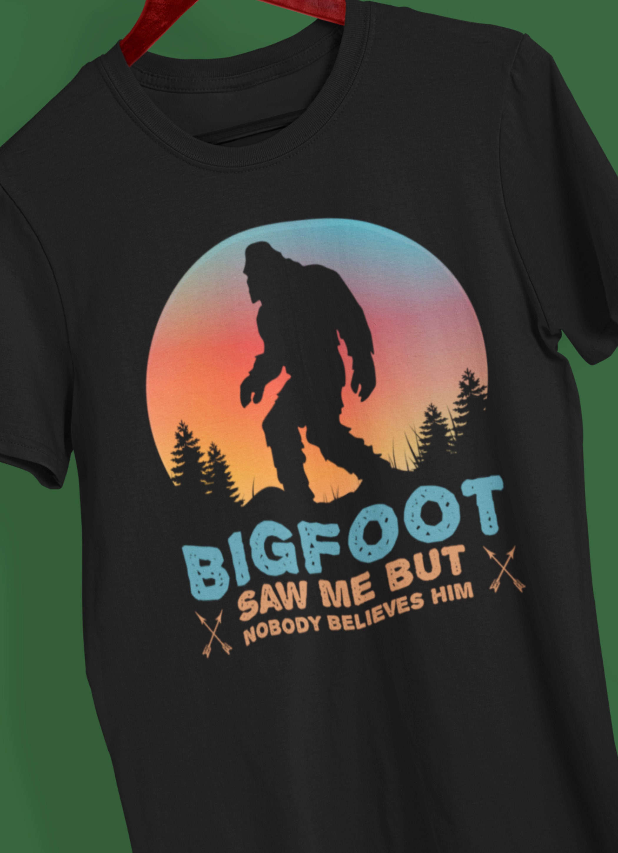 bigfoot t shirts etsy
