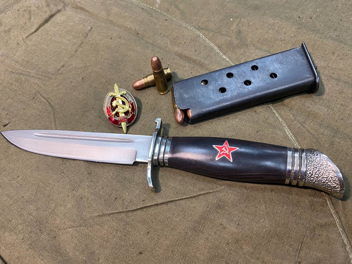 Russian handmade knife Etsy