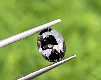 Burma Purple Grey Spinel Gemstone – Rare Natural Loose Stone