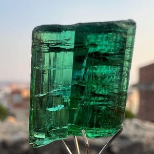 94.65カラットの天然ブルーグリーントルマリン原石 - Etsy 日本
