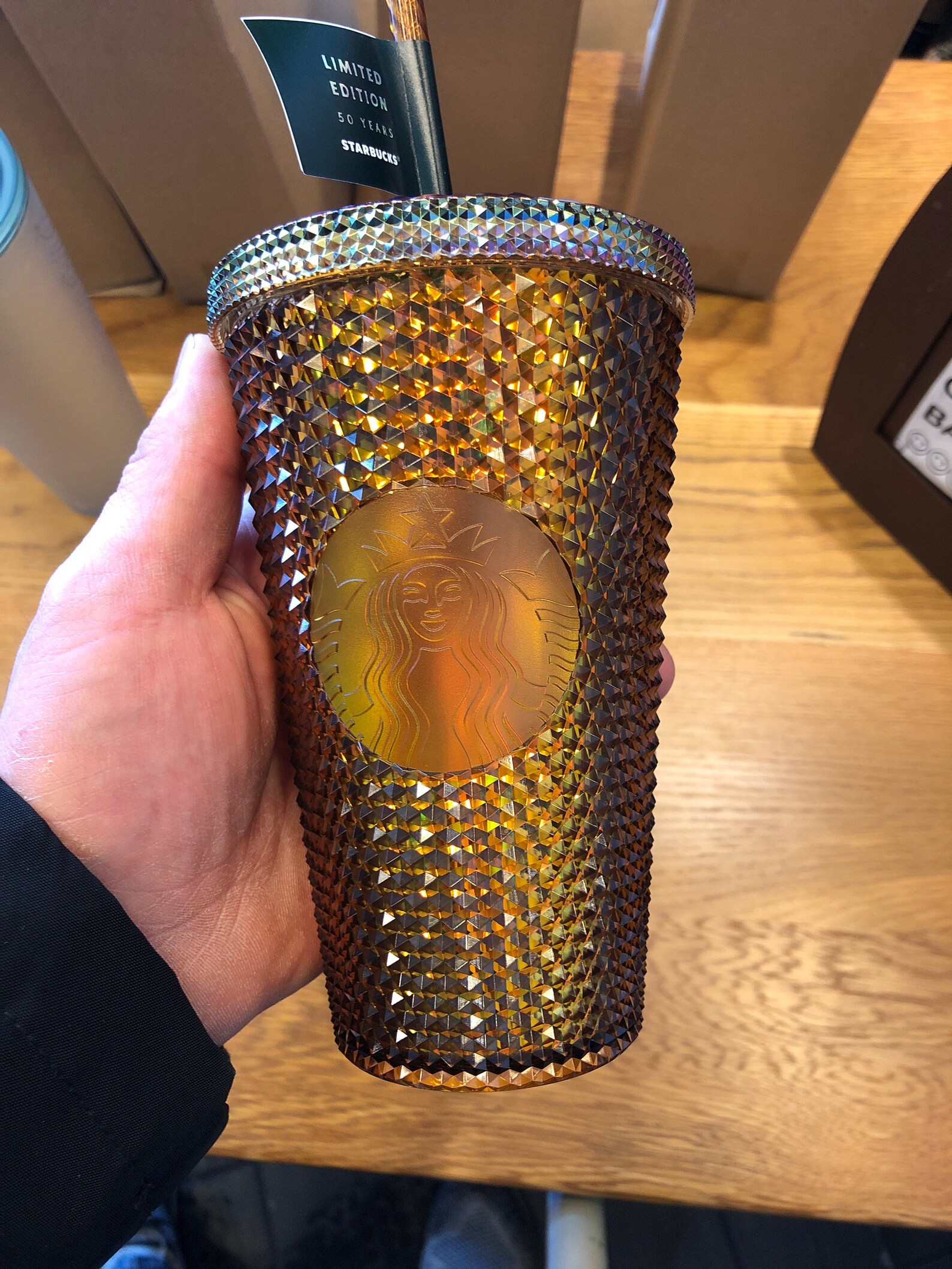 Starbucks Rare Copper Limited Edition 16 oz 50 year edition Etsy