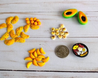 colombian street food Handmade magnets  for dollhouse ,  colombian craftsmanship Typical food Magnet, miniature Colombian food  gift