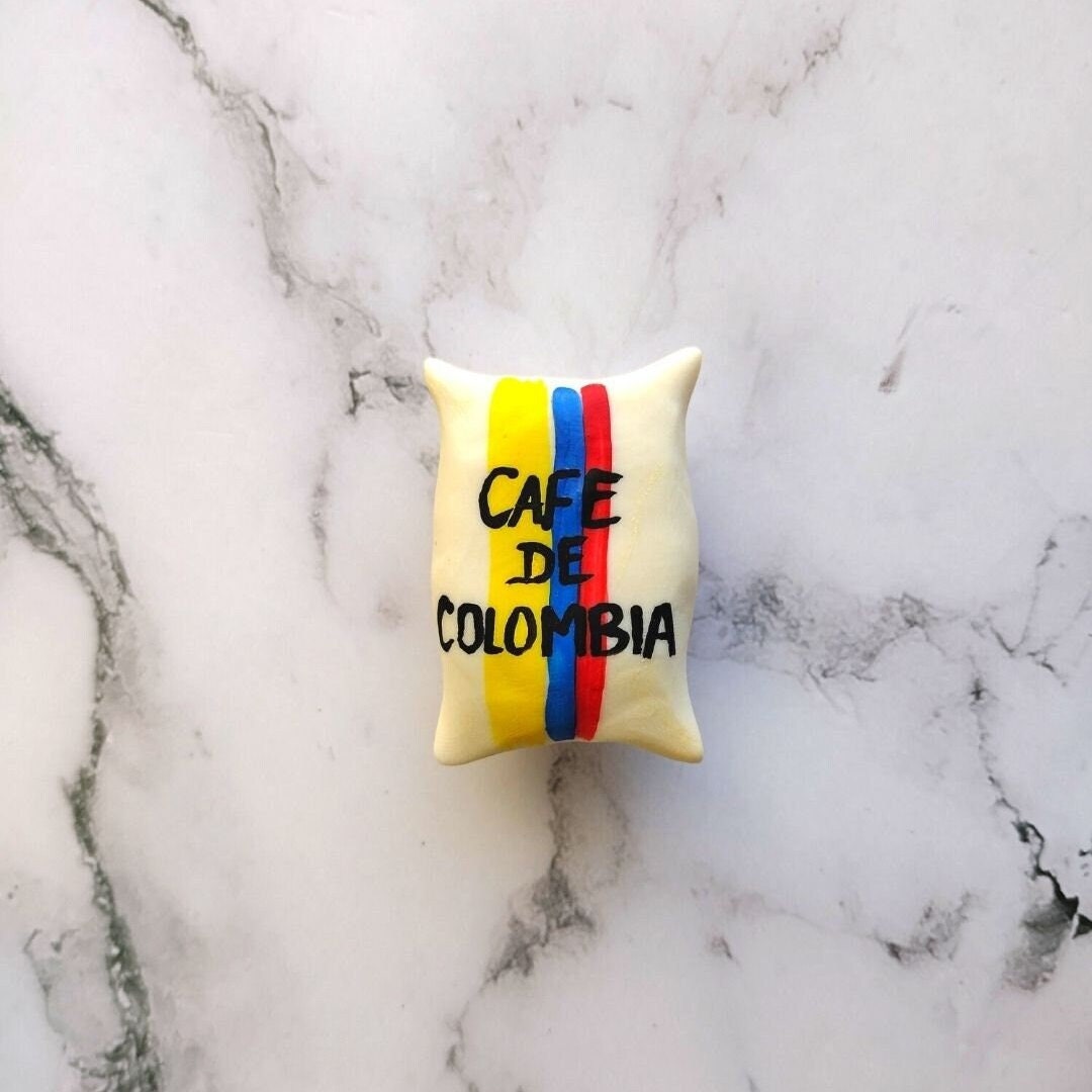 Colombian Coffee Art Gifts, Colombian Keychains, Colombian Fridge