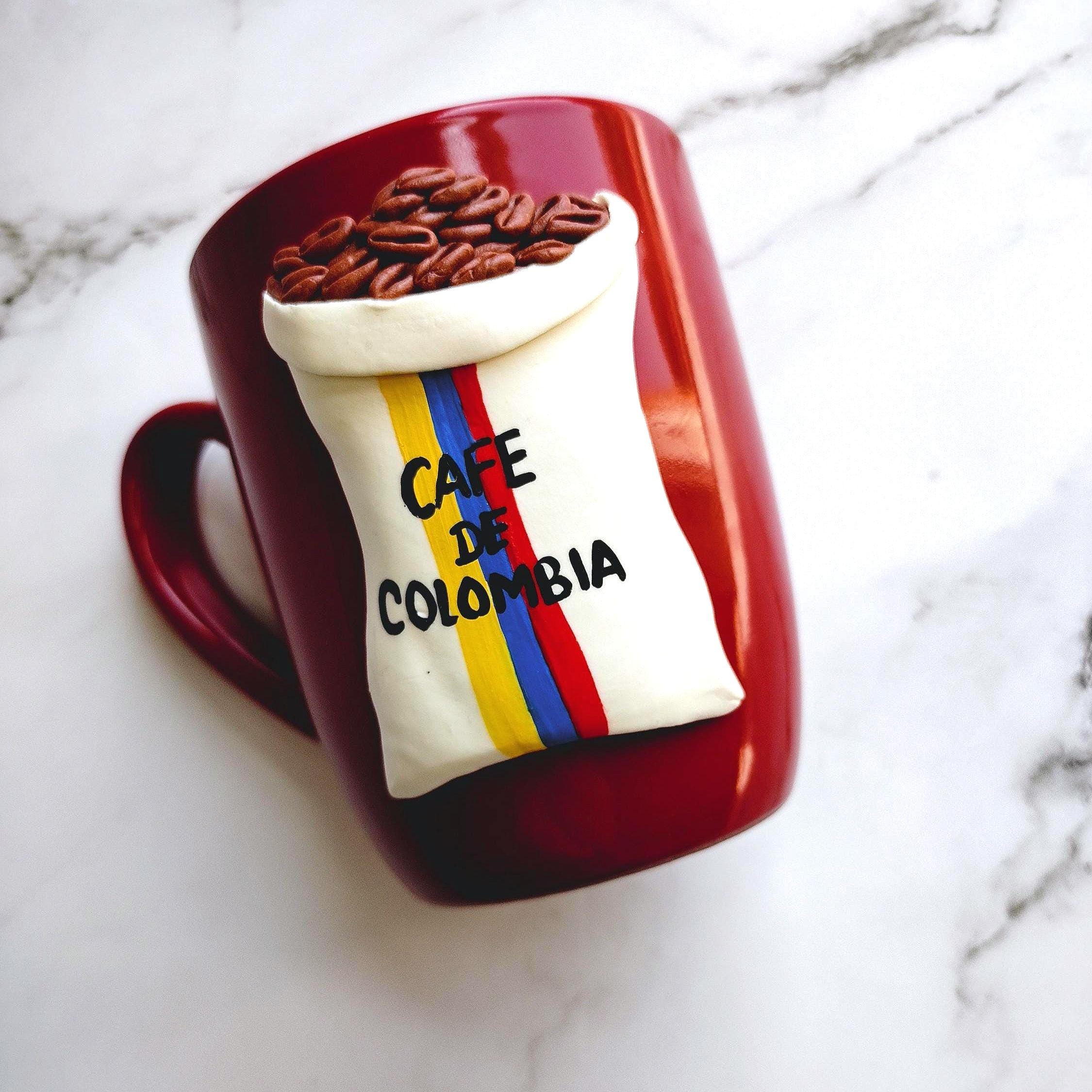 Tazza Da Caffè Ceramica Cartagena Colombia - 325ml - Regalo Originale Per Compleanno, Natale O Ricordo Di Viaggio