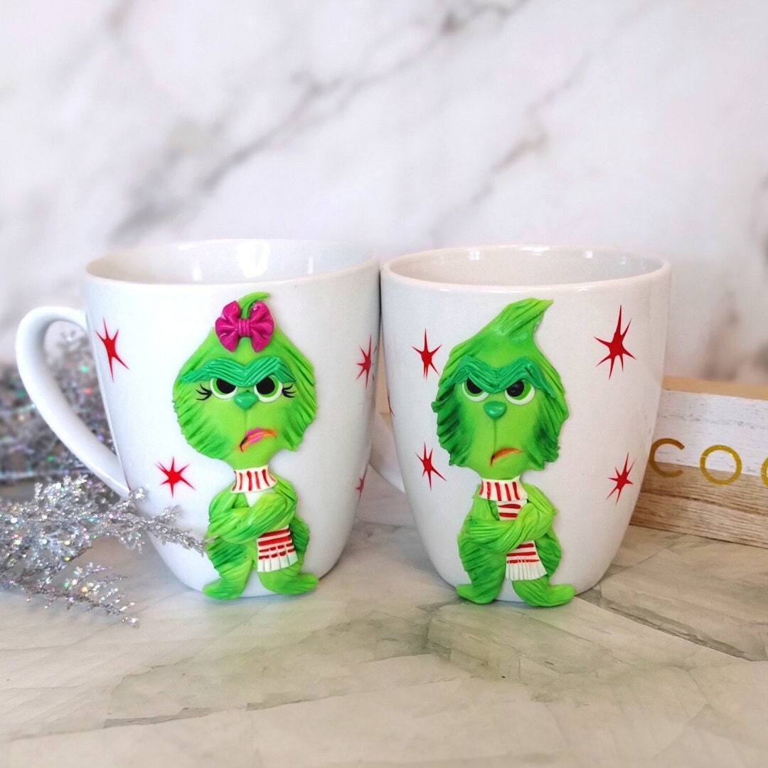 Grinch Coffee Mug, the Grinch Christmas Decor, Personalized Kids Grinch Mug,  Grinch Christmas, Green Christmas, Grinch Mugs for Kids 