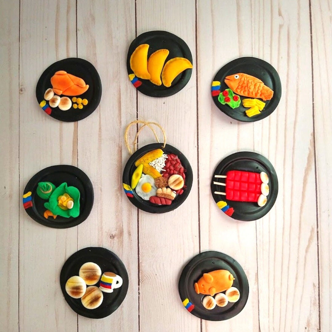 Colombian Food Ornament and Art Home Decor Souvenir Etsy