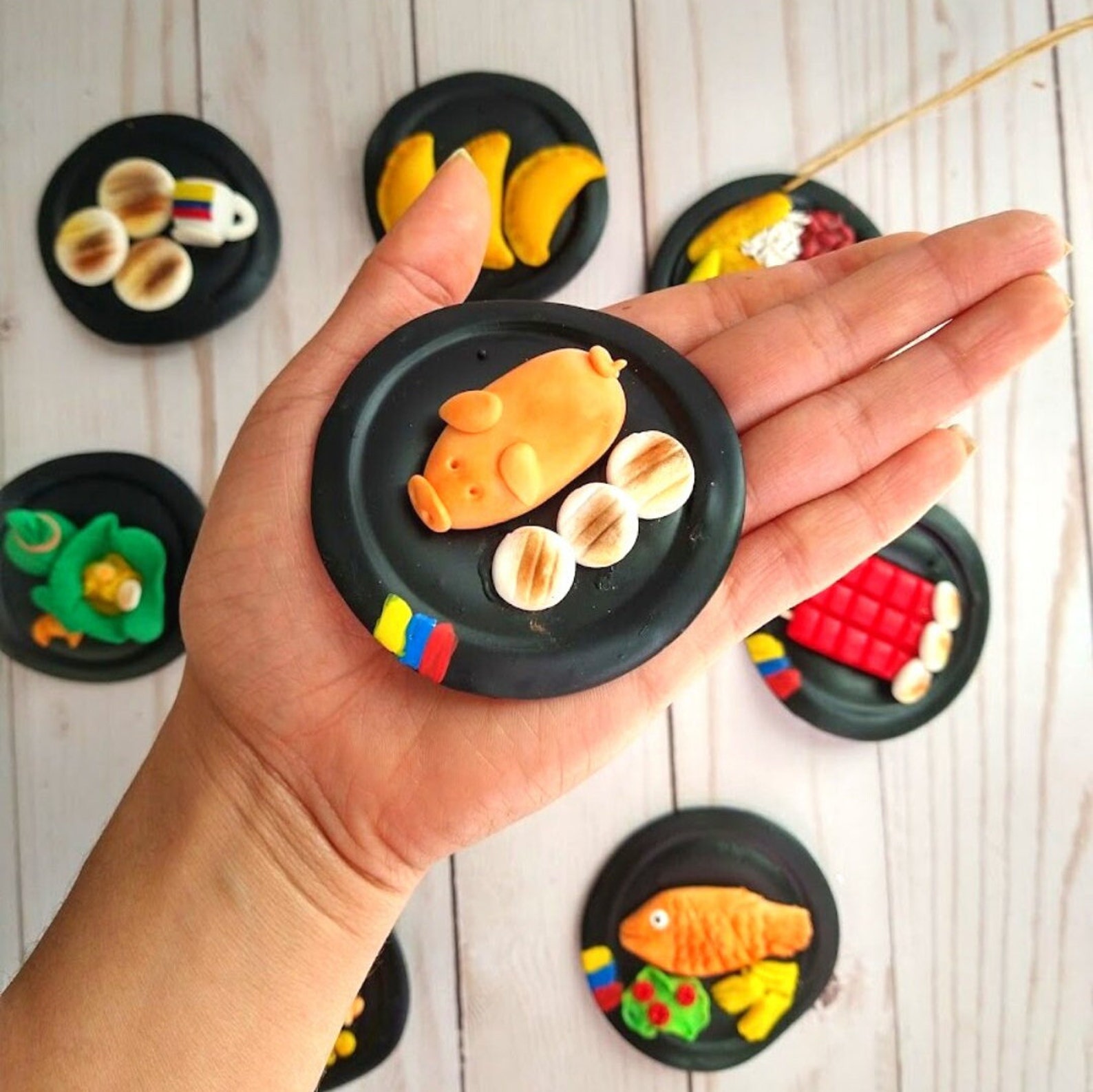 Colombian Food Ornament and Art Home Decor Souvenir Etsy