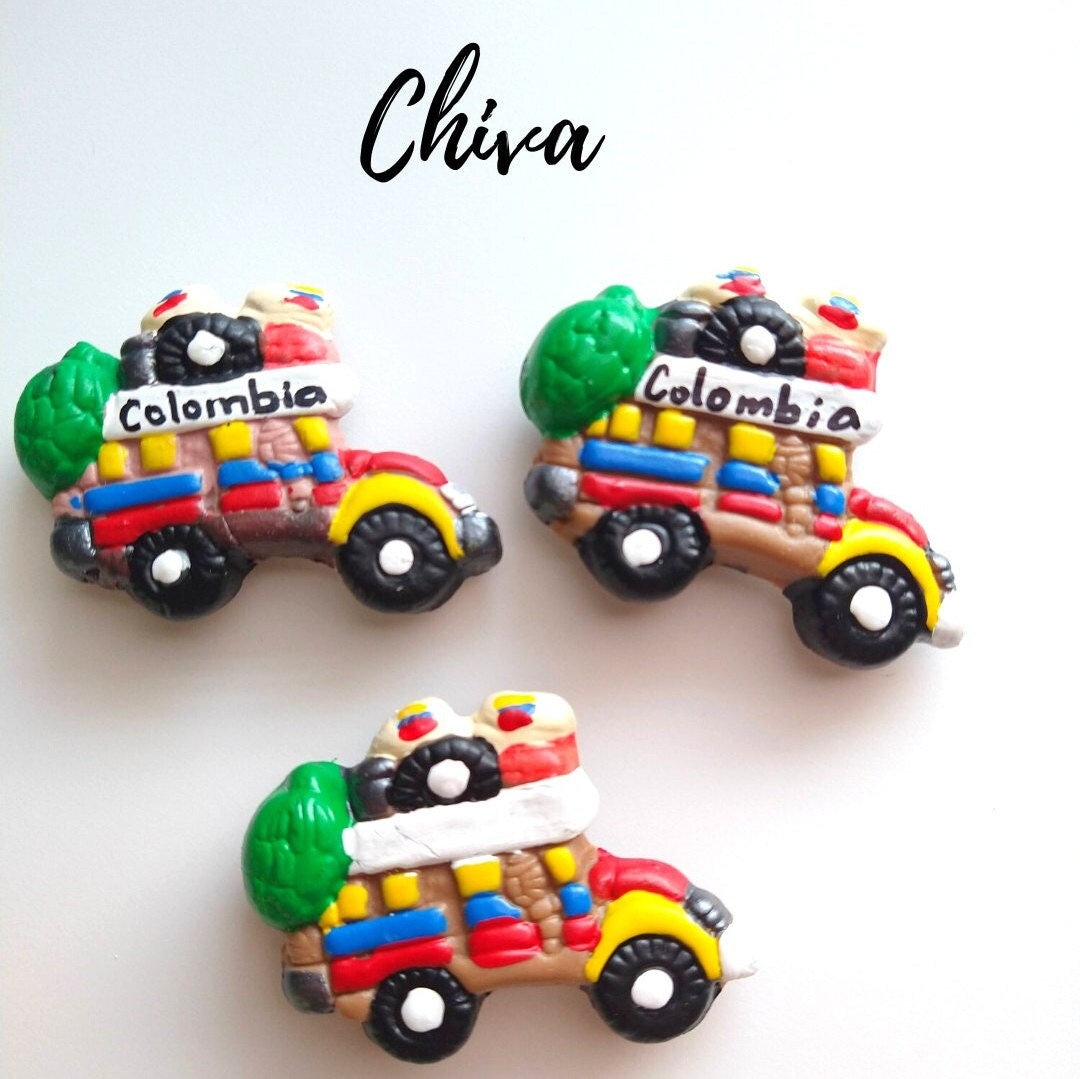 Colombia Art, Colombian Souvenir, Colombian Miniature Food
