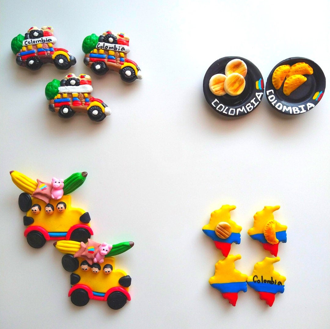 Colombian Culture Souvenir Latino Gift, Colombian Truck, Decor