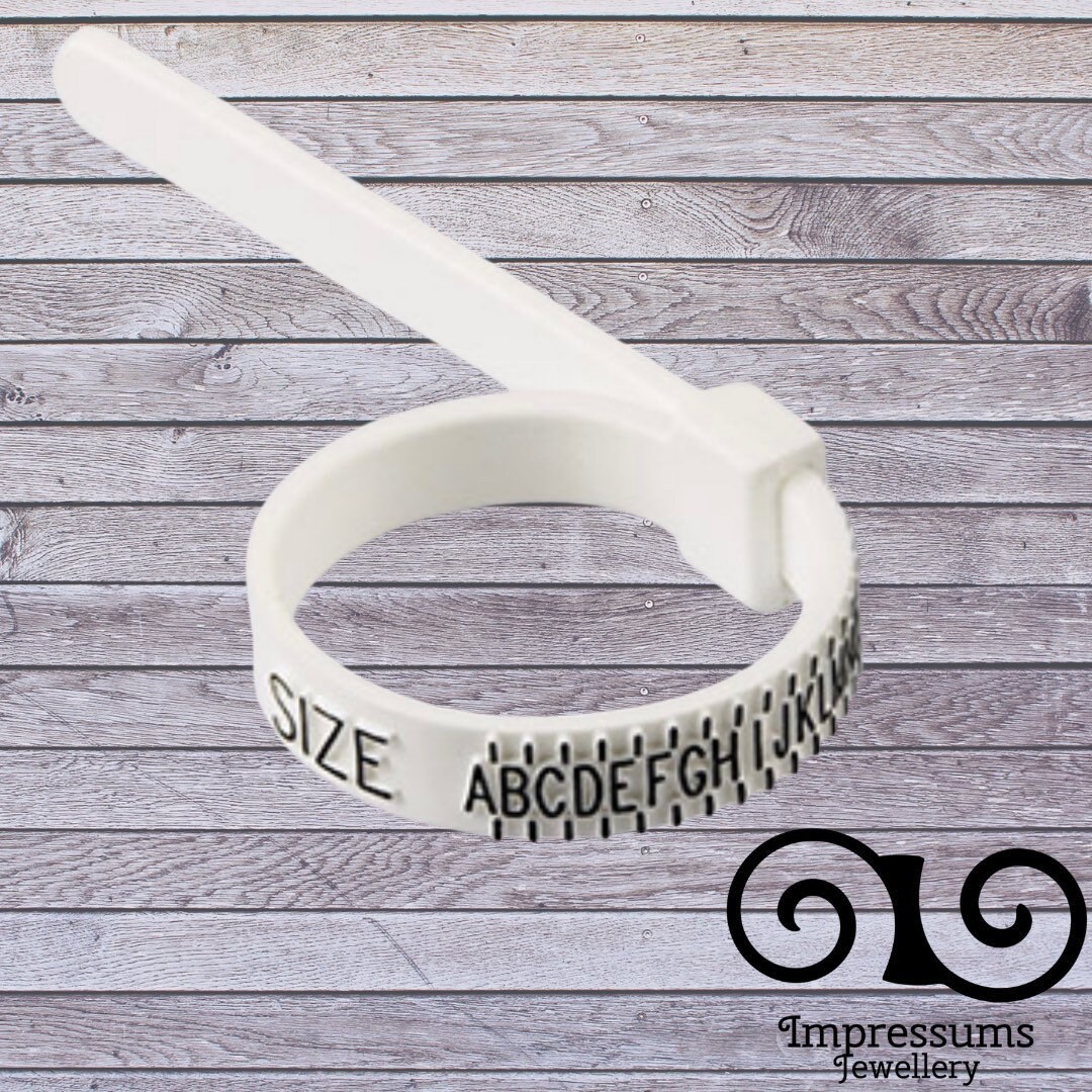 UK Ring Sizer / Ring Gauge UK Ring Size Guide Etsy UK