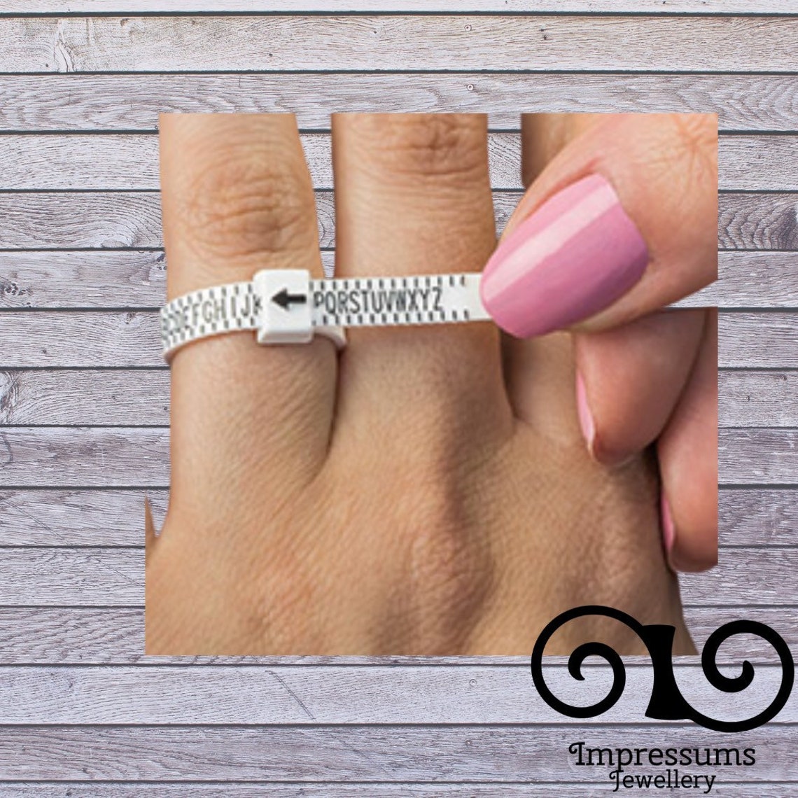 UK Ring Sizer / Ring Gauge UK Ring Size Guide Etsy
