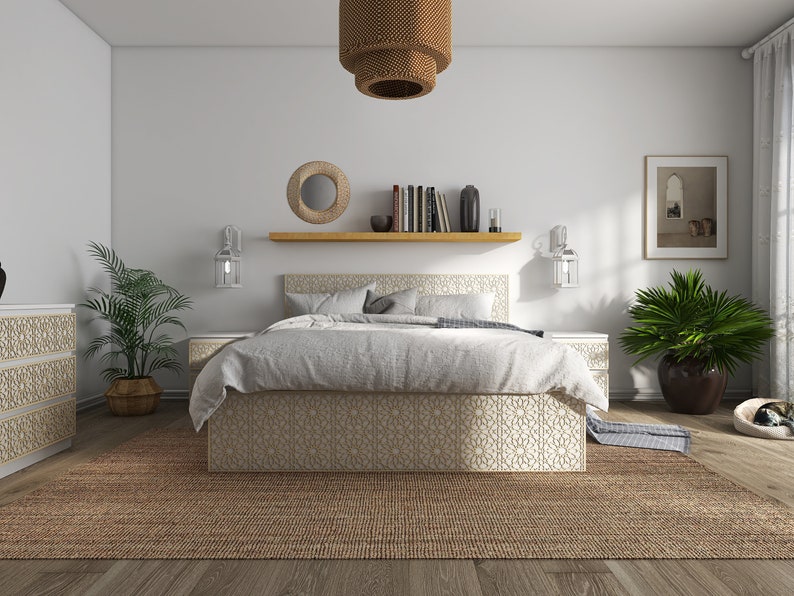 Wooden Overlays Ready to Apply Ikea Kit Set of 2 for Malm 2 Etsy