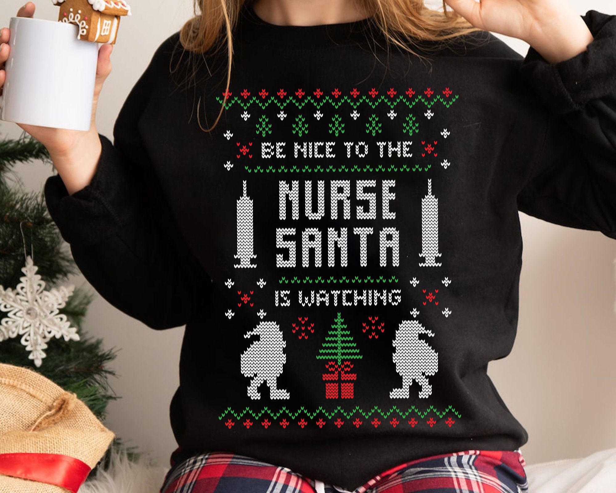 Ugly Christmas Sweater Women Funny - Etsy