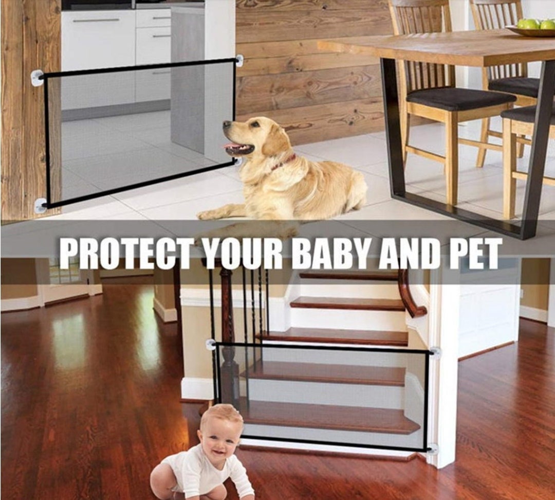 Pet Gate Dog Fence Gate Safe Guard Safety Enclosure Dog Fences Dog Gate