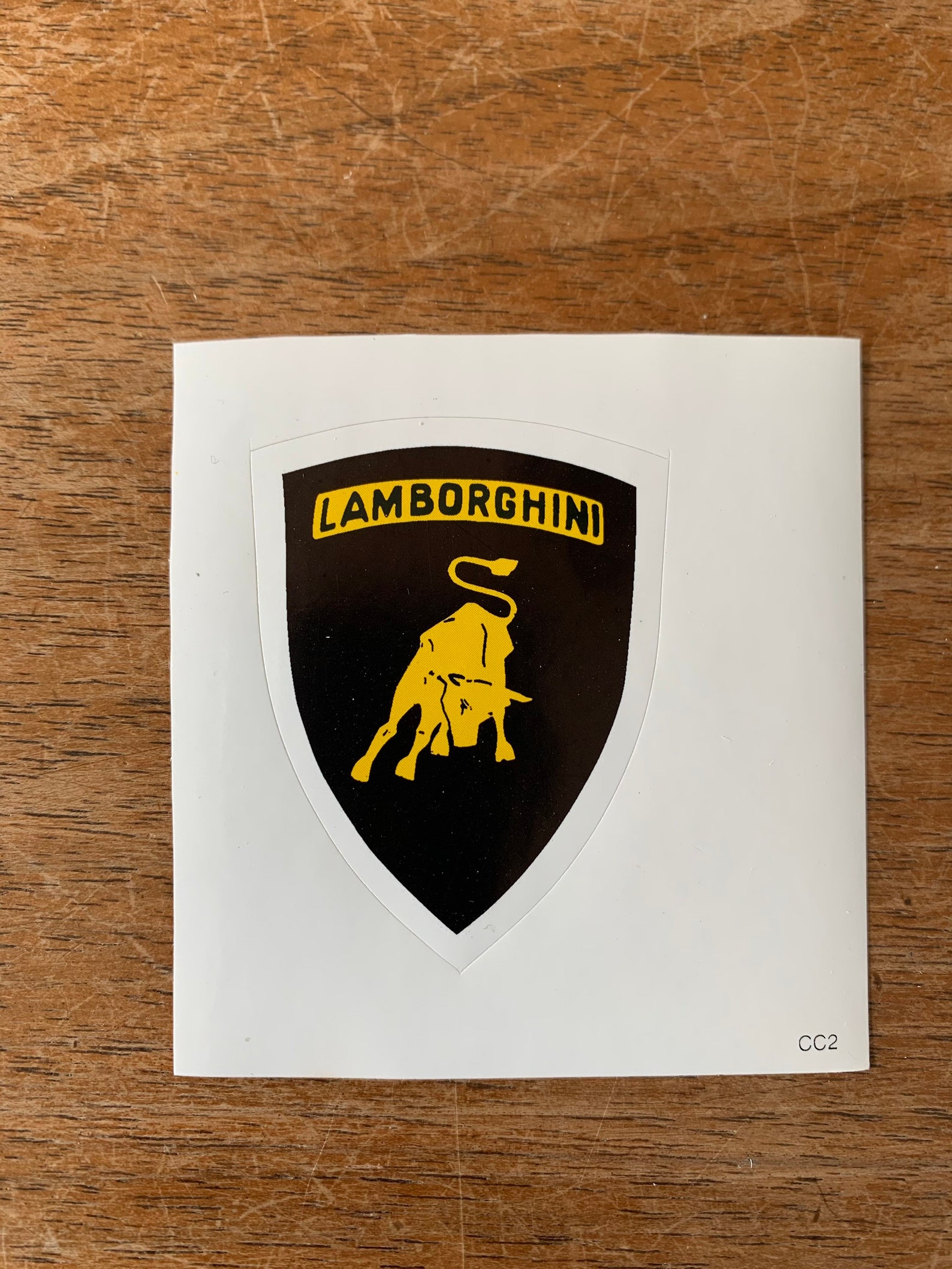 1990s Lamborghini Collectors Cards & Lamborghini Logo Sticker | Etsy