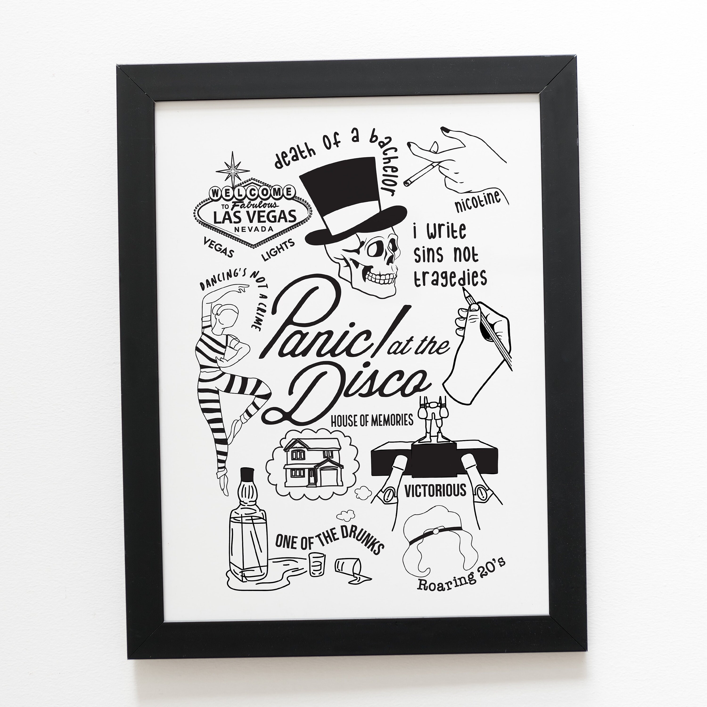 Panic at the Disco Poster | Etsy