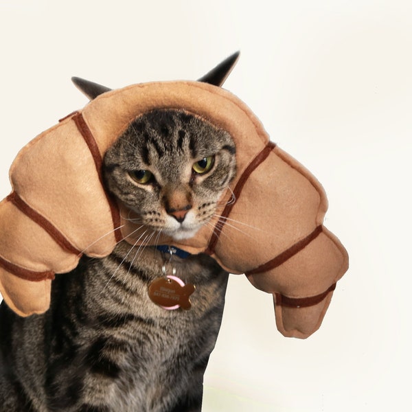 Croissant Hat for Cats - Cat Costume / Apparel