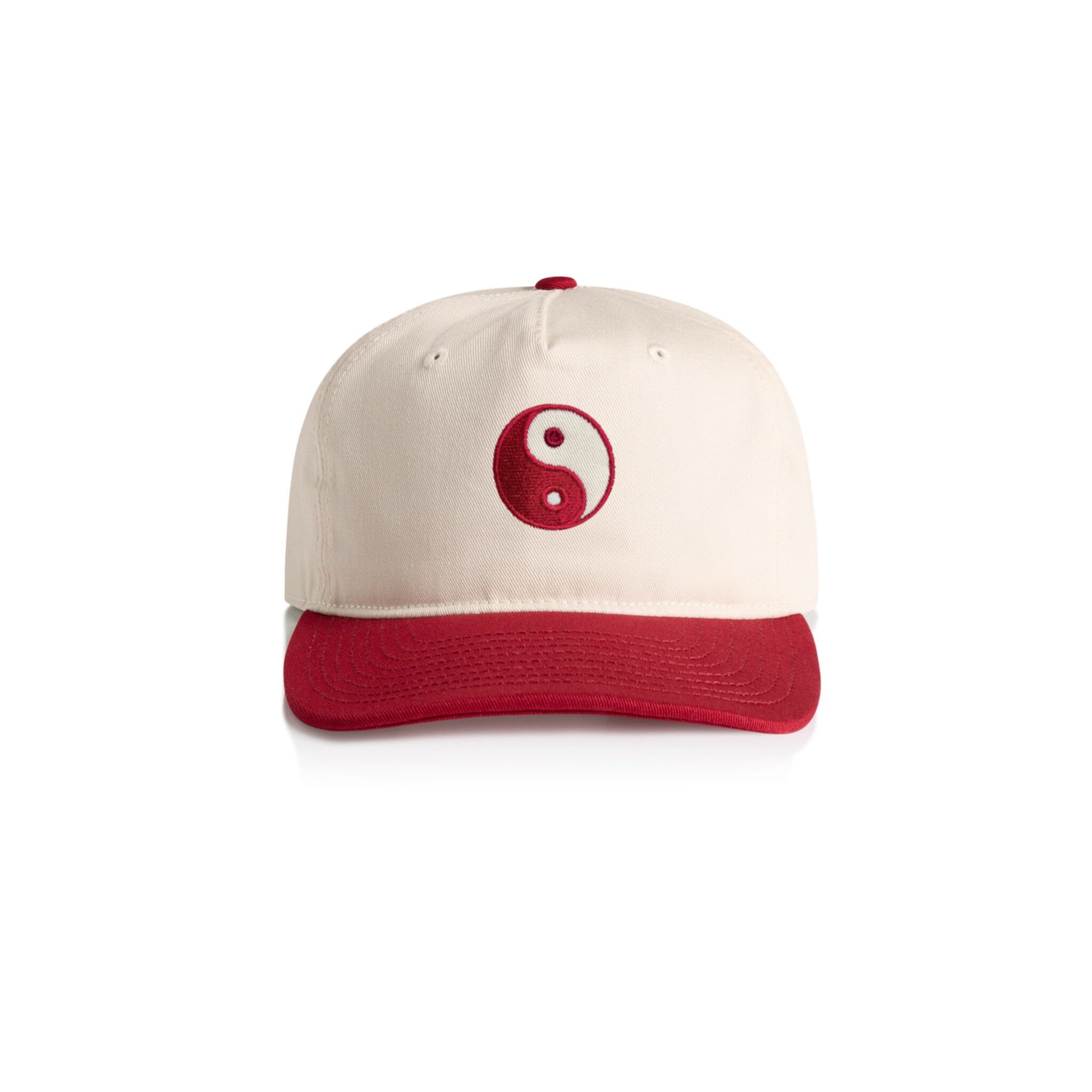 Hoy Yin Yang Five Panel Cap - Crimson - Etsy