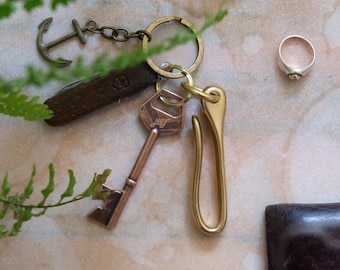 Hoy Solid Brass Key Hook