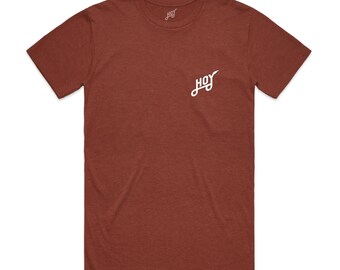 Hoy Classics Uptown T-shirt - Brick Marl